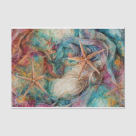 Papel De Seda Estrellas del mar de arcoiris, fantasmagórico pez