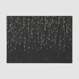 Papel De Seda Estrellas Fugaces Brillantes Fiesta Moderna Chic N