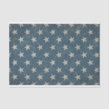 Estrellas onduladas con fondo azul