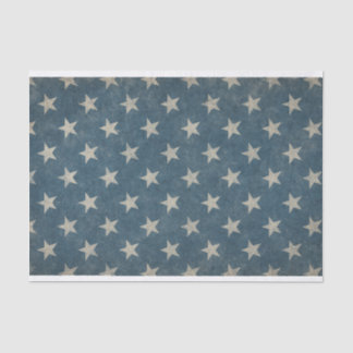 Papel De Seda Estrellas onduladas con fondo azul