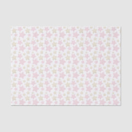 PAPEL DE SEDA ESTRELLAS PASTEL PINK & TAN