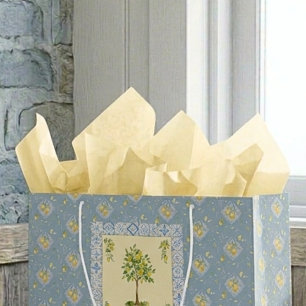 Papel De Seda Estudio Coastal Orchard Amalfi Citron Amalfi