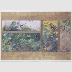 Papel De Seda Estudios de aves, Bruno Liljefors