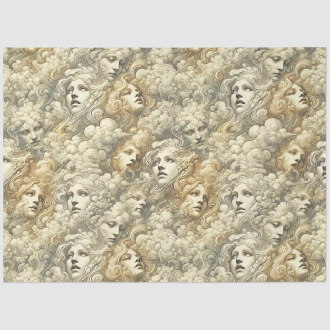 Papel De Seda Ethereal Drift – Gothic Victorian (Anverso)