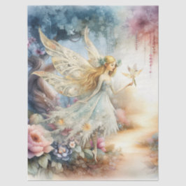 Papel De Seda Ethereal Enchanted Heavenly Fairy Decoupage