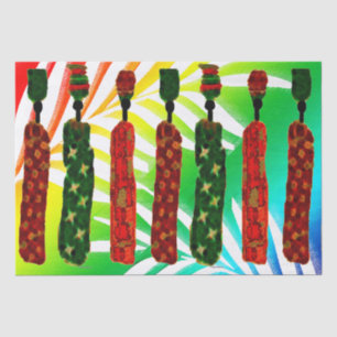 Papel De Seda Étnico