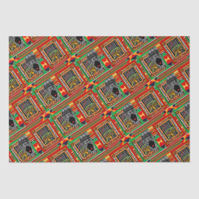 Papel De Seda Étnico (Anverso)