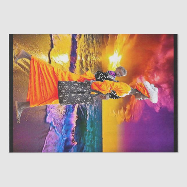 Papel De Seda Étnico (Anverso)