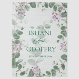 Papel De Seda Eucalyptus Leaves Greenery Wedding