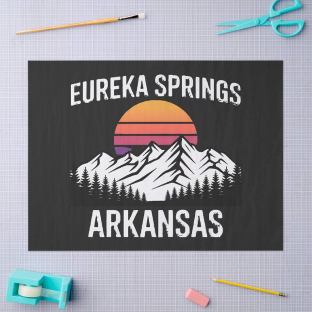 Papel De Seda Eureka Springs (Artesanía)