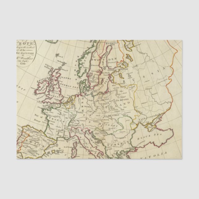 Papel De Seda Europa 33 (Anverso)