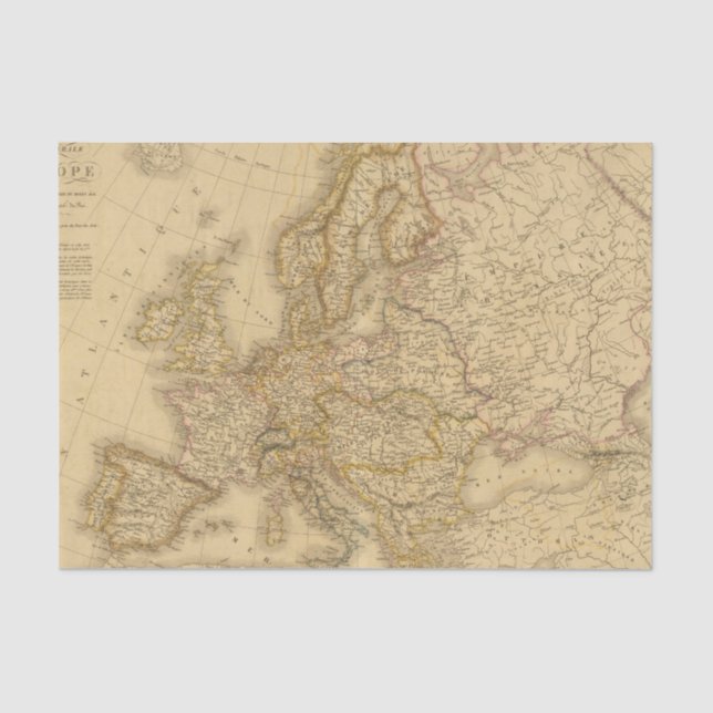 Papel De Seda Europa en 1813 (Anverso)