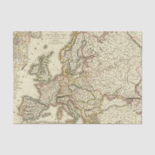 Papel De Seda Europa en 1813 2