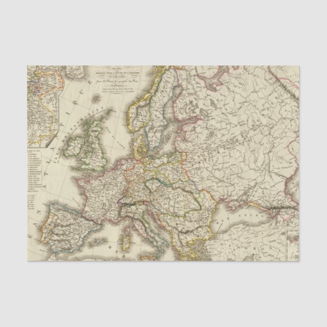 Papel De Seda Europa en 1813 2 (Anverso)