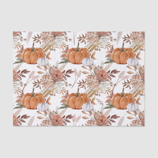 Papel De Seda Evento de otoño (Anverso)