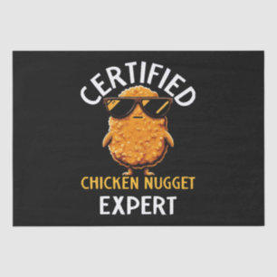 Papel De Seda Experto Certificado en Nuggets de Pollo