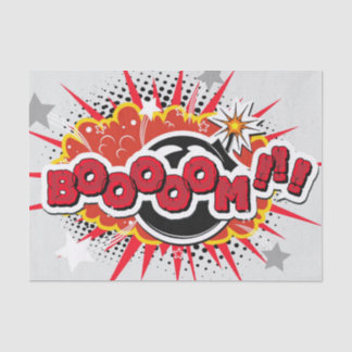 Papel De Seda Explosión de arte pop en historietas