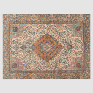 Papel De Seda Exquisito patrón de alfombras persas