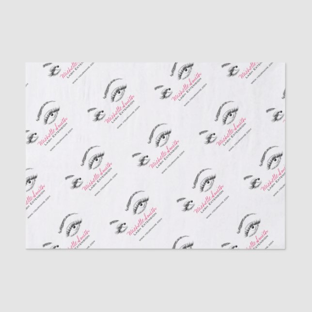 Papel De Seda Extensión de la barra negra y blanca (Anverso)