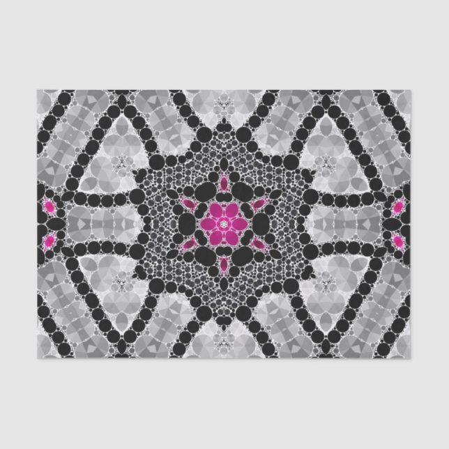 Papel De Seda Extracto de la flor de Bling (Anverso)