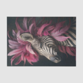 Papel De Seda Extravagancia de cebra2