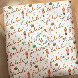Papel De Seda Fa La Girly Navidades Nutcracker Bow Music