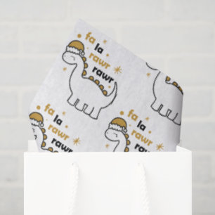 Papel De Seda Fa La Rawr Rawr Dinosaurio