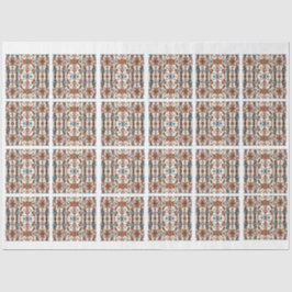 Papel De Seda Fabuloso otoño y azul en el suelo