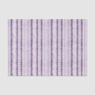 Papel De Seda Faded Fair Isle Knit Watercolor Cabincore púrpura