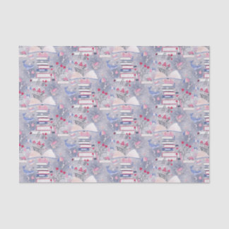 Papel De Seda Fairtale Pop Book Castle Gray