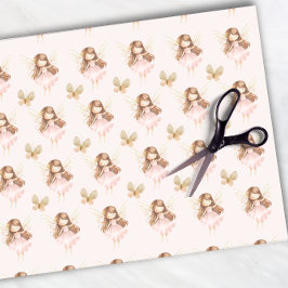 Papel De Seda Fairy Cute Butterfly Encantado Forest Magic