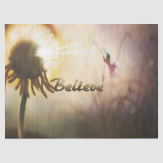 Papel De Seda Fairy Dandelion cree