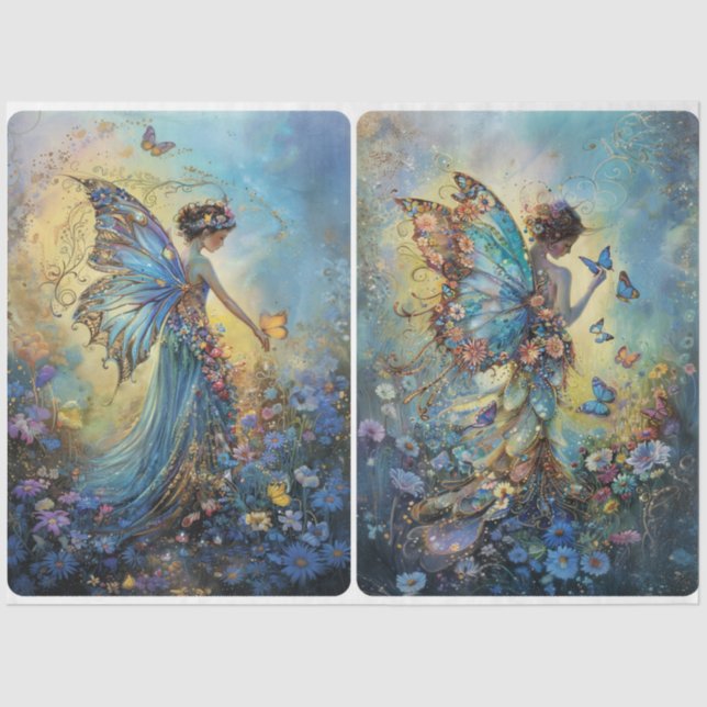 Papel De Seda Fairy Fantasy (Anverso)