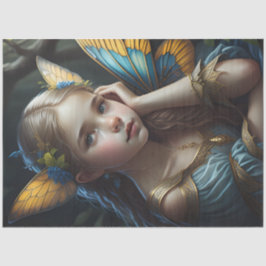 Papel De Seda Fairy Princess - Decoupage - Whimsical