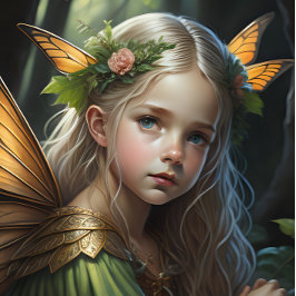 Papel De Seda Fairy Princess - Decoupage - Whimsical