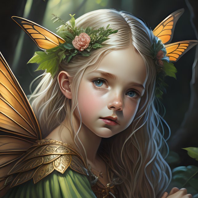 Papel De Seda Fairy Princess - Decoupage - Whimsical (Subido por el creador)