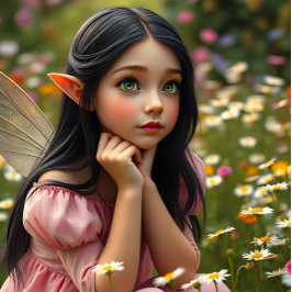 Papel De Seda Fairy Princess - Decoupage - Whimsical