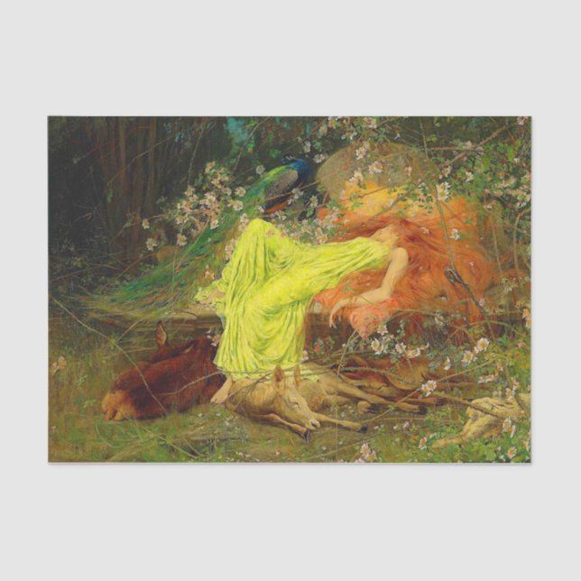 Papel De Seda Fairy Tale Arthur Wardle (Anverso)