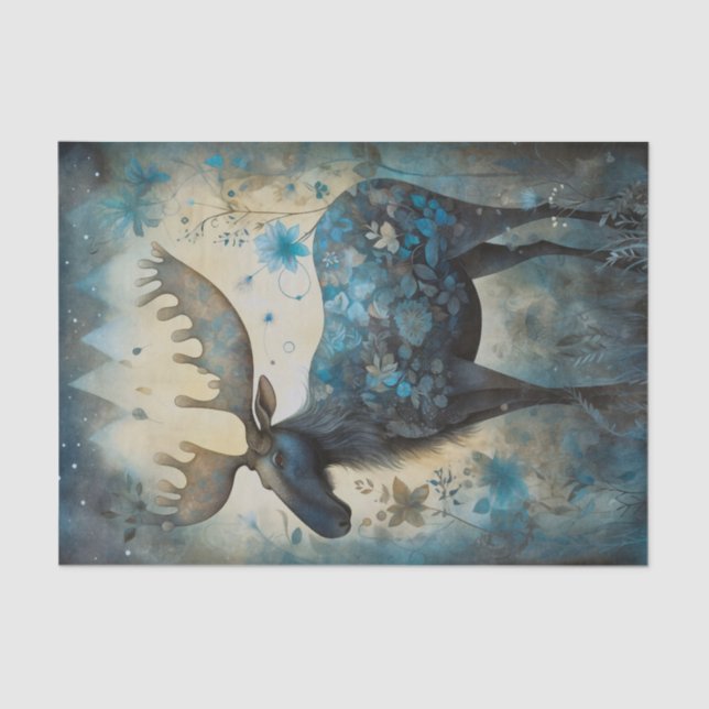 Papel De Seda Fairytale Moose (Anverso)