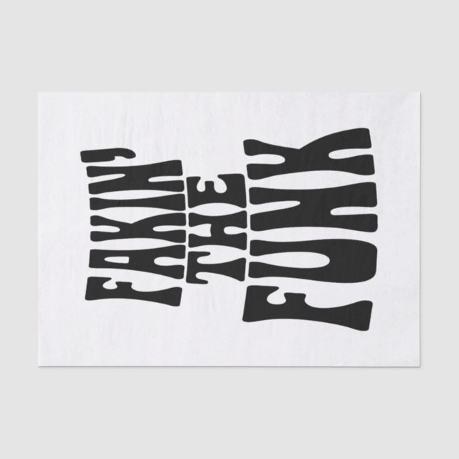 Papel De Seda Fakin' the Funk (Anverso)