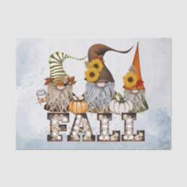Papel De Seda Fall Gnomes