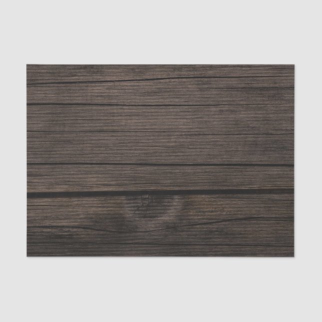 Papel De Seda Falsa Rustic Dartic Wood Boards Background Decoupa (Anverso)