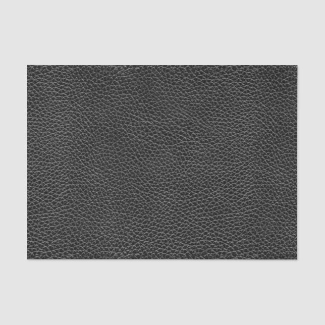 Papel De Seda Falso cuero negro (Anverso)