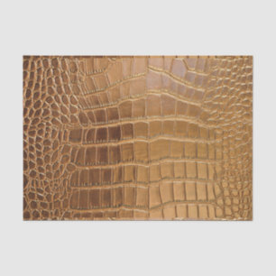 Papel De Seda Falso modelo de la piel animal del cuero del