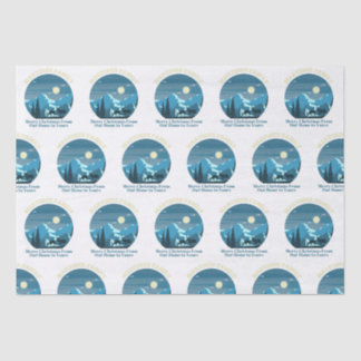 Papel De Seda Familia Martinez Feliz Navidad desde nuestro hogar