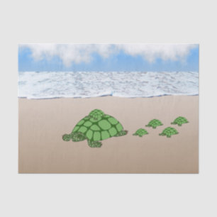 Papel De Seda Familia Terrapin de viaje