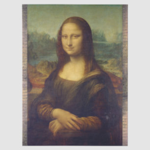 Papel De Seda Famoso Arte del Renacimiento Mona Lisa Decoupage