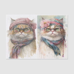 Papel De Seda Fancy Cats