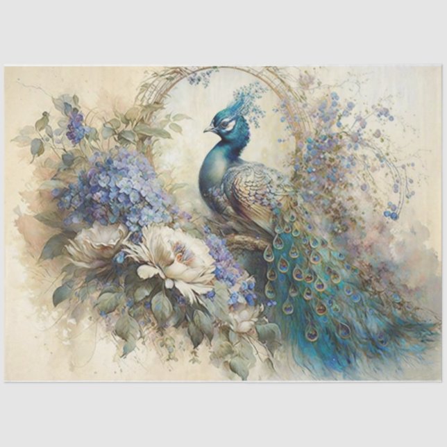 Papel De Seda Fancy Feathers (Anverso)