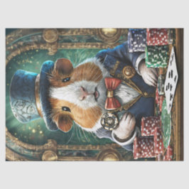 Papel De Seda Fancy Pants tiene un Cobaya jugando Poker con una